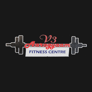 V 3 Aarogyam Fitness Centre logo