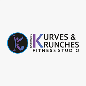 Karthiks Kurves & Krunches logo
