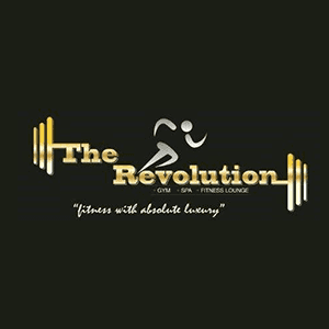 The Revolution Gym Spa Fitness Lounge logo
