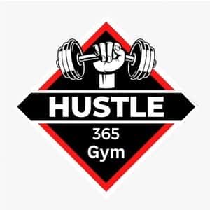 Hustle 365 Gym logo