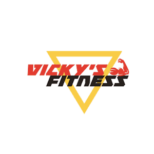 Vicky's Fitness Gym logo