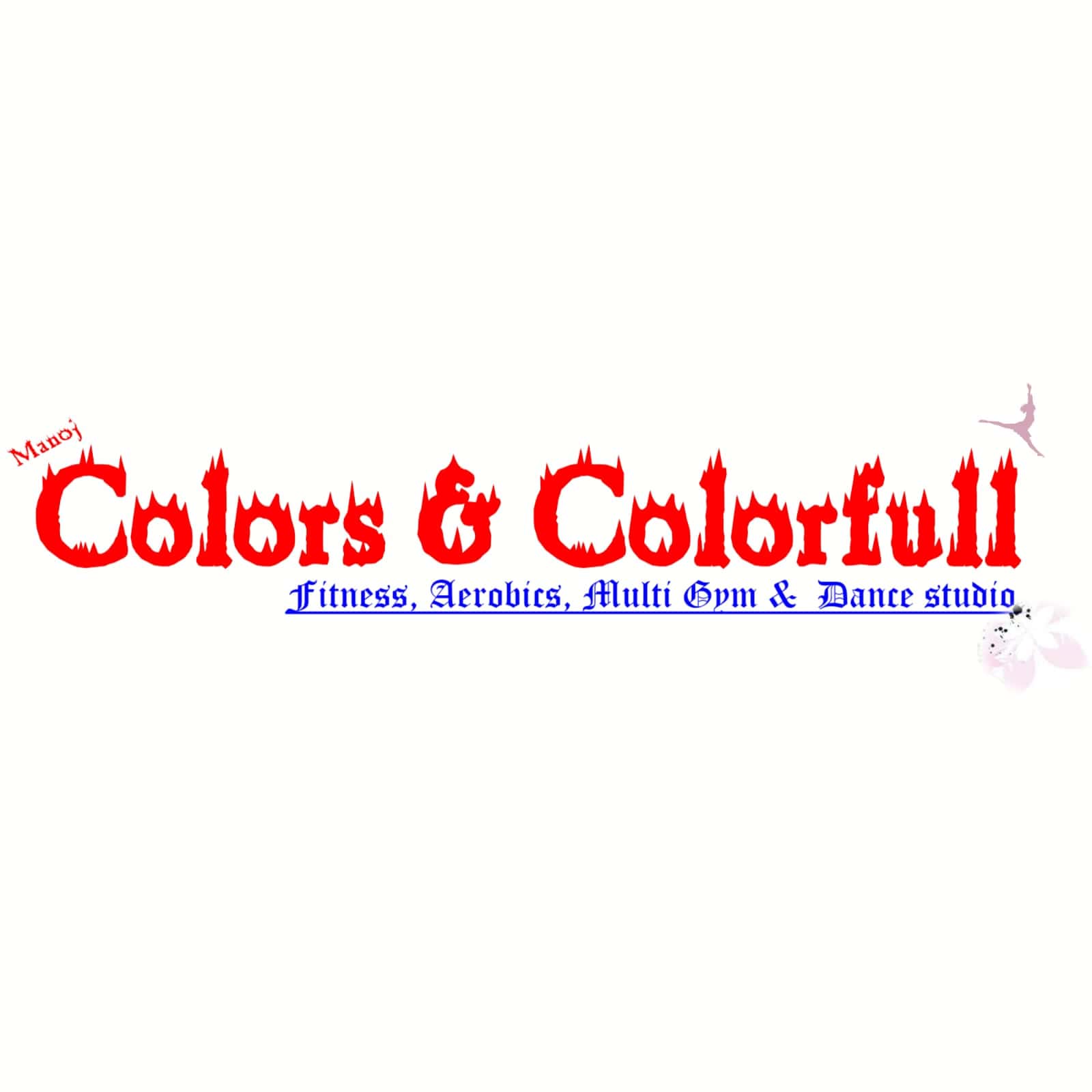 Colors and Colorful Fitness And Aerobics logo