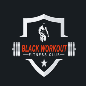 Black Workout Fitness Club logo