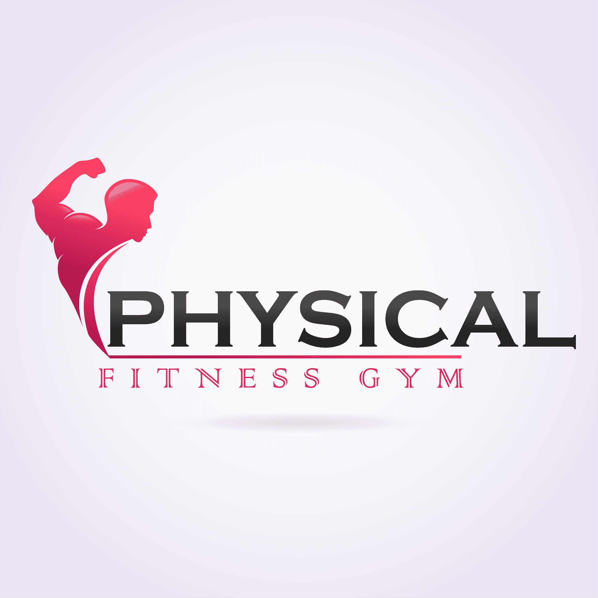 Physical Fitness Gym logo