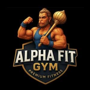 Alpha Fit Gym logo