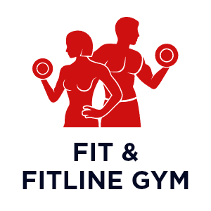 Fit and Fitline Gym logo