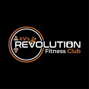 KV's Revolution Fitness Club logo