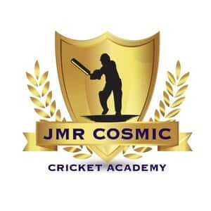 JMR Cosmic Cricket Academy logo