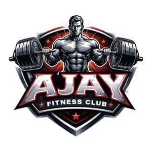 Ajay Fitness Club logo
