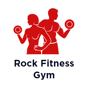 Rock Fitness Gym logo