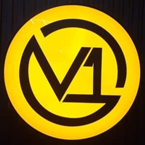 The V1 Fitness Gym logo