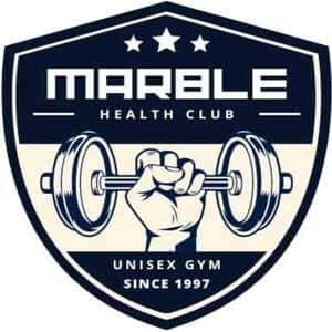 Marble Health Club Unisex logo