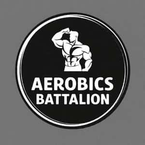 Aerobics 2 Battalion Zumba and Fitness logo