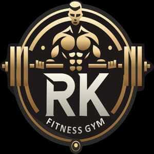 R K Fitness Gym logo