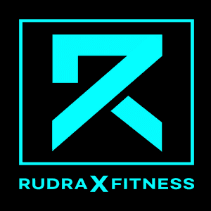 RudraX Fitness logo