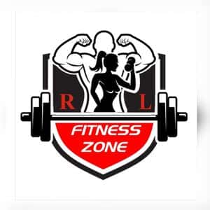 RL Fitness Zone logo