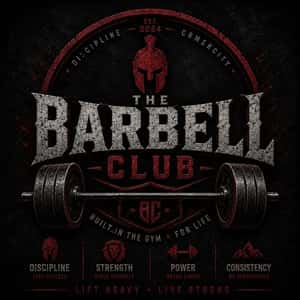 The Barbell Club logo
