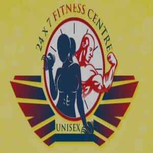 24x7 Fitness Centre logo