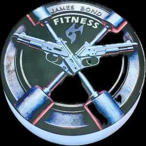 James Bond Unisex Gym logo