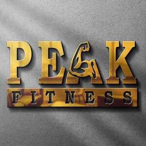 Peak Fitness Gym And Health Club logo