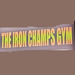 The Iron Champs Gym logo