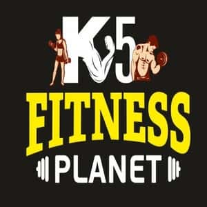 K5 Fitness Planet Gym logo