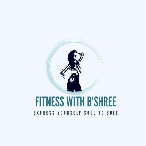 Fitness with B'Shree logo