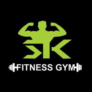 S K Fitness Gym logo