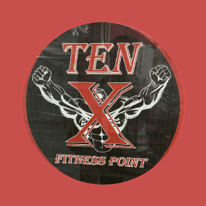 Ten 'x' Fitness Point logo