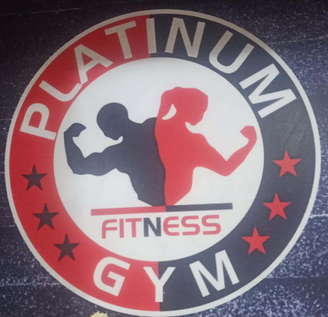 Platinum Fitness Gym logo