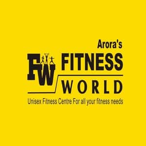 Arora's Fitness World logo