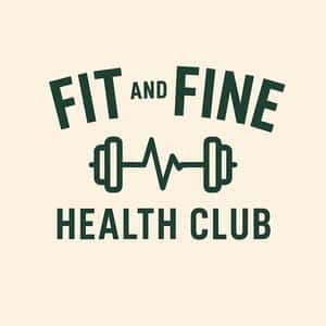 Fit & Fine Health Club logo