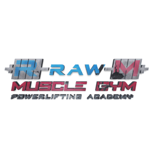 RM Raw Muscle Gym Powerlifting Academy logo