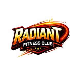 Radiant Fitness Club logo