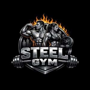 Steel Gym logo