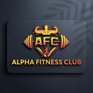 Alpha Fitness Club logo
