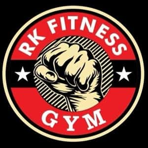 Rk Fitness Gym logo