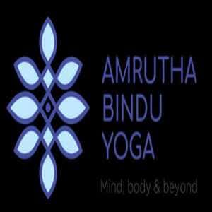Amrutha Bindu Yoga logo